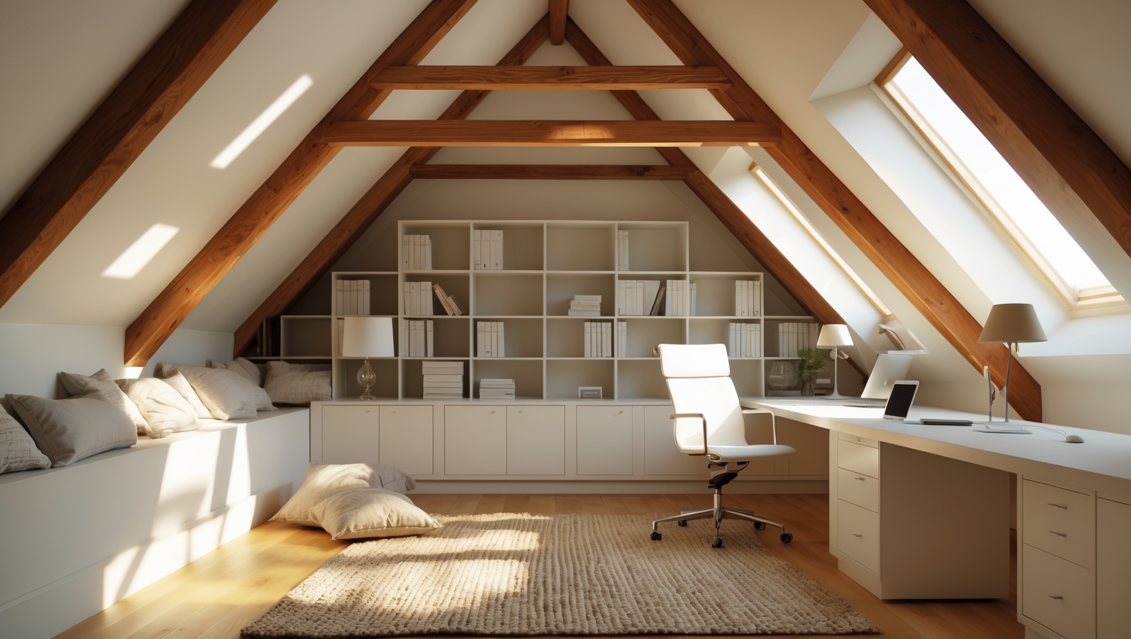 Attic to Modern Home Office: Real-Life Renovation Case Study