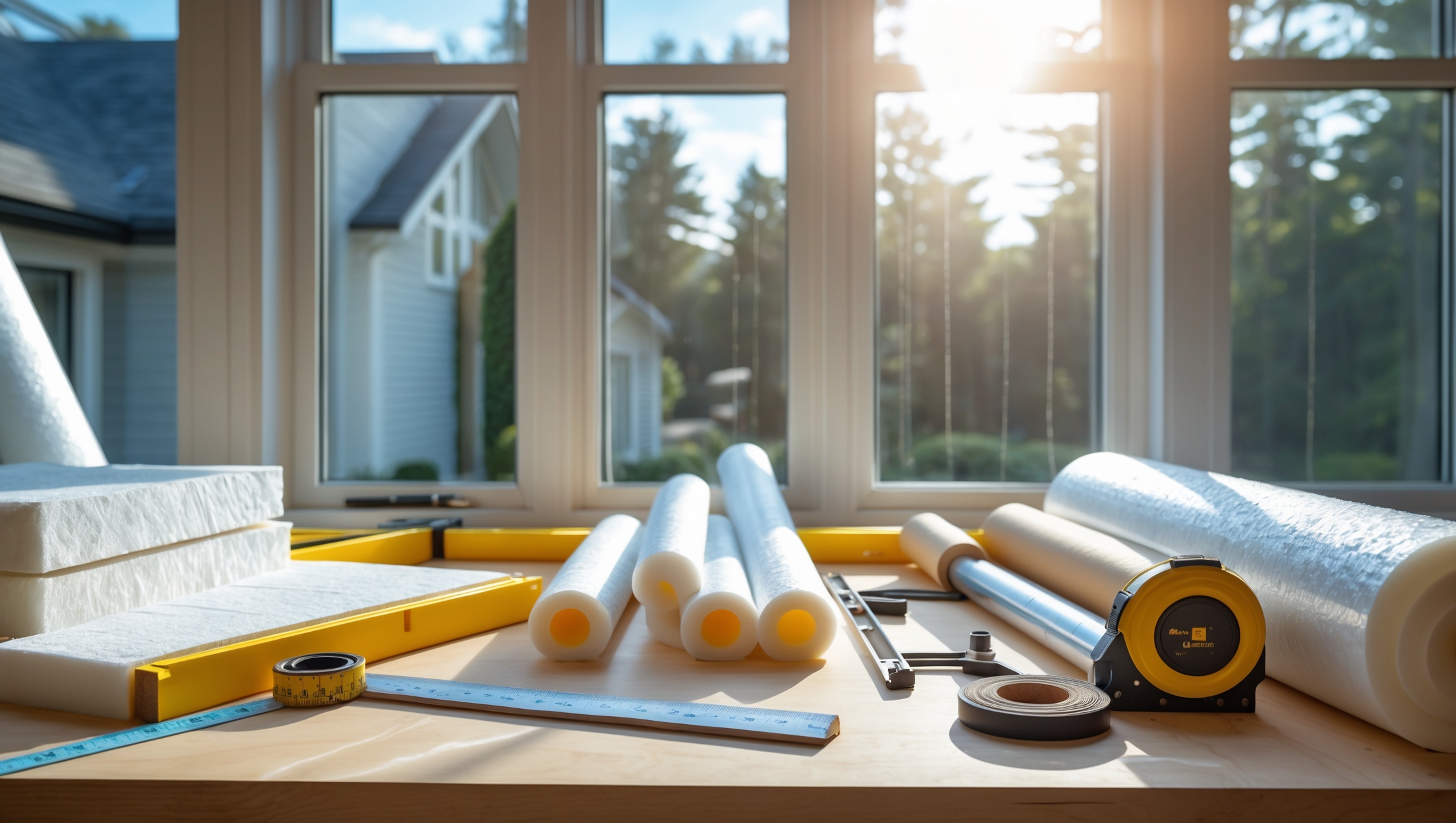 Window Insulation Tools DIY Window Insulation: Essential Tools & Equipment Guide