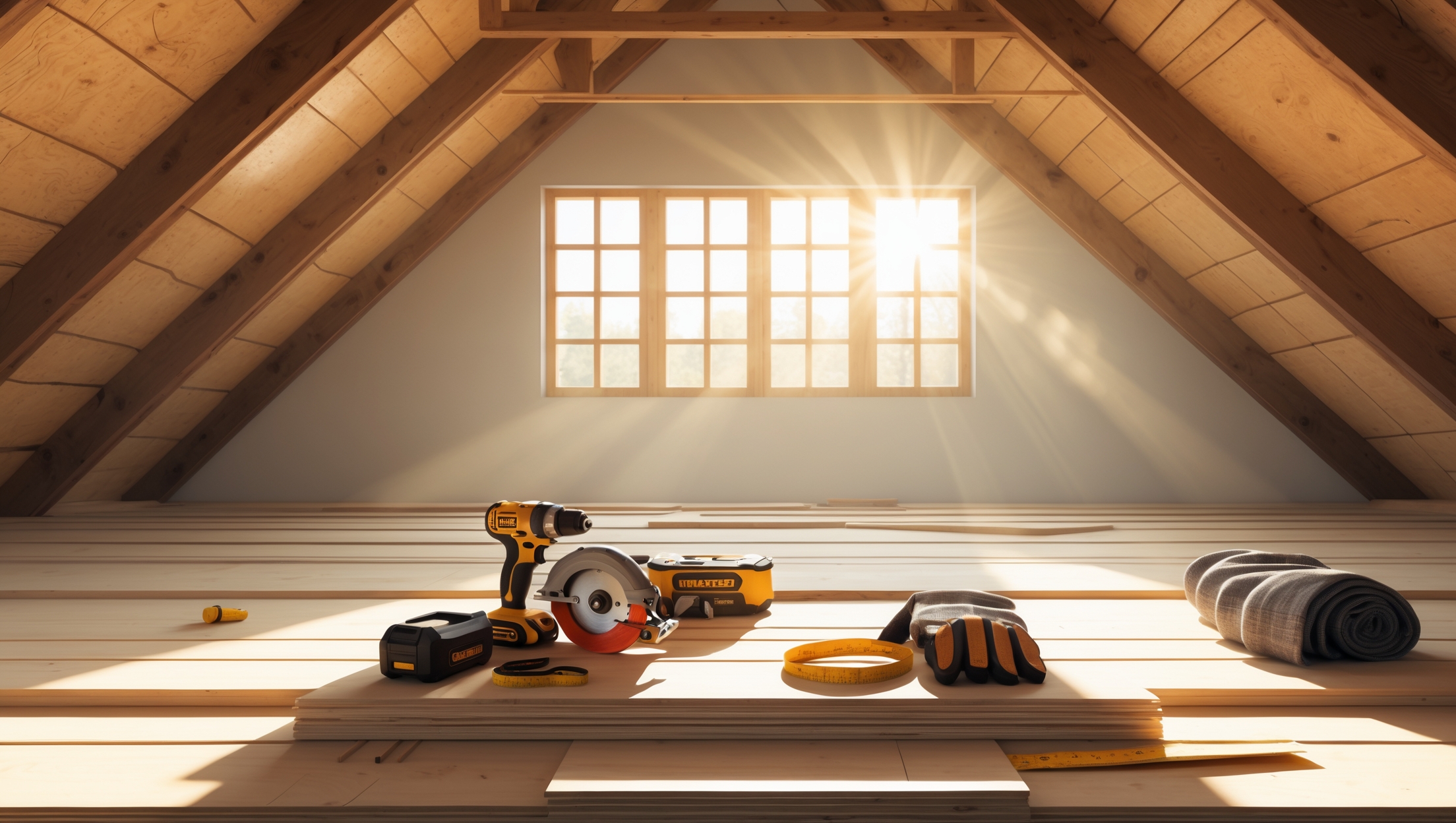 Essential Tools for DIY Attic Flooring Installation