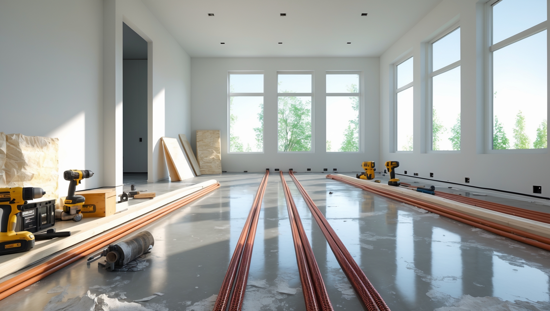 Radiant Floor Heating Cost Breakdown By Size Reference: Radiant Floor Heating Costs Tools Maintenance Guide