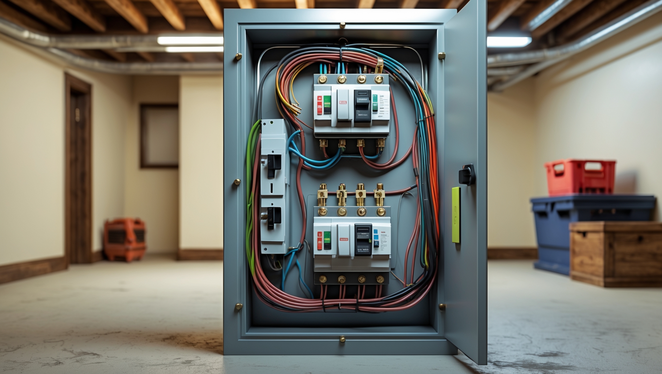 Code Compliant Electrical Panel Example Permits & Compliance for Electrical Panel Upgrades